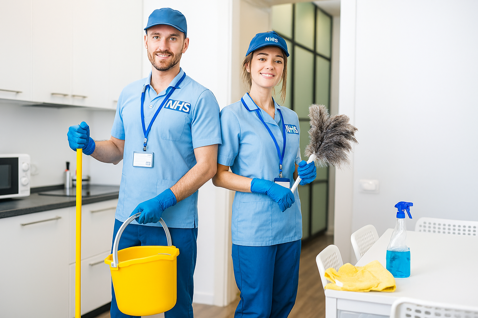 Cleaning Jobs at the NHS: Flexible Shifts & Salaries up to £1,800/Month