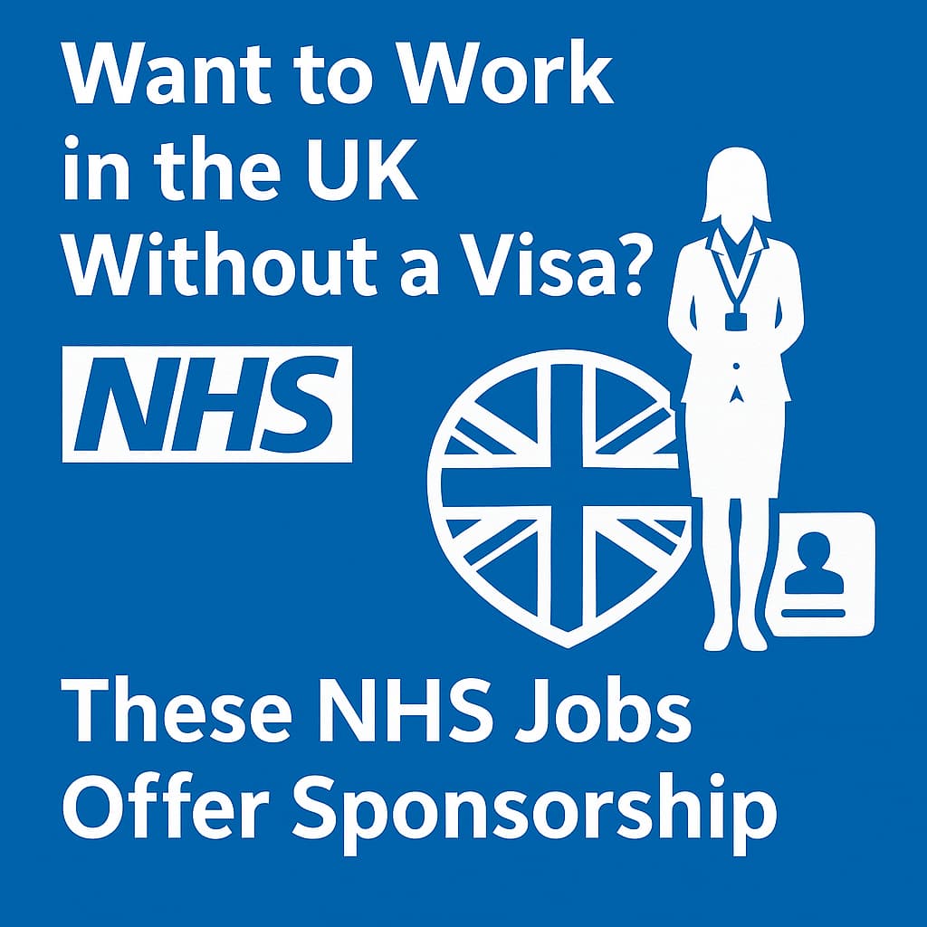Want to Work in the UK Without a Visa? These NHS Jobs Offer Sponsorship in 2025